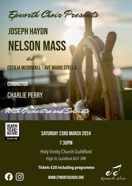 Haydn's Nelson Mass poster